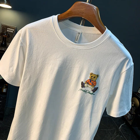 Bear Printed Graphic Tee